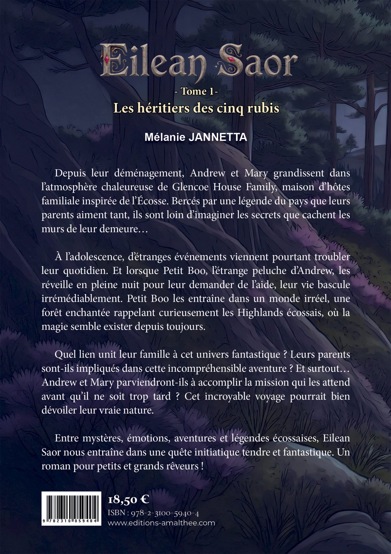 Eilean Saor, tome 1 - Les héritiers des cinq rubis – Image 2
